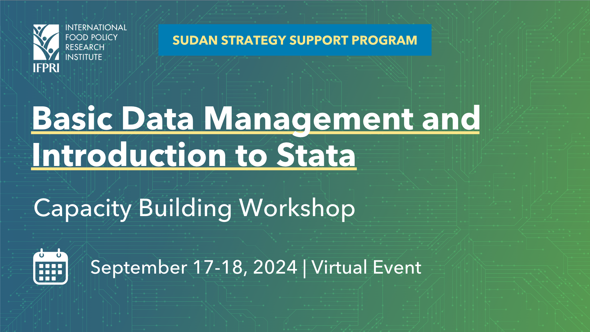 Call for Training | Basic Data Management and Introduction to Stata