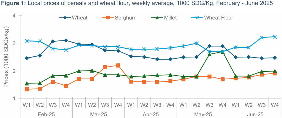 Essential commodities prices, availability, and market actors’ perceptions: June 2025